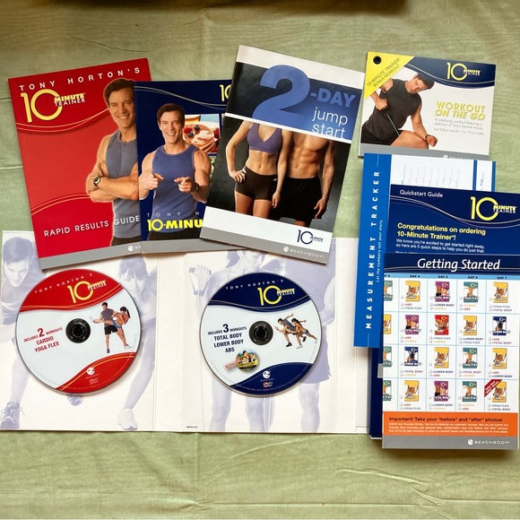 Beachbody 10 Minute Trainer Fitness DVD Bundle, 3 DVDs, 8 Workouts - Picture 4 of 7